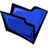 Folder Indigo Icon